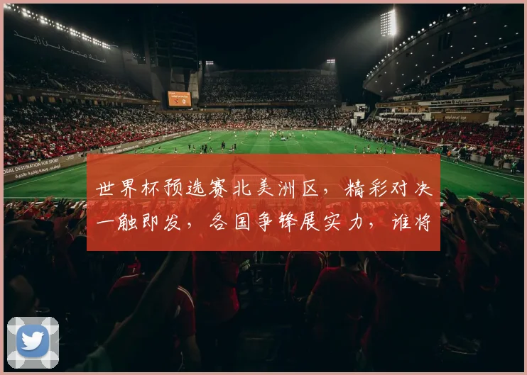 世界杯预选赛北美洲区，精彩对决一触即发，各国争锋展实力，谁将脱颖而出